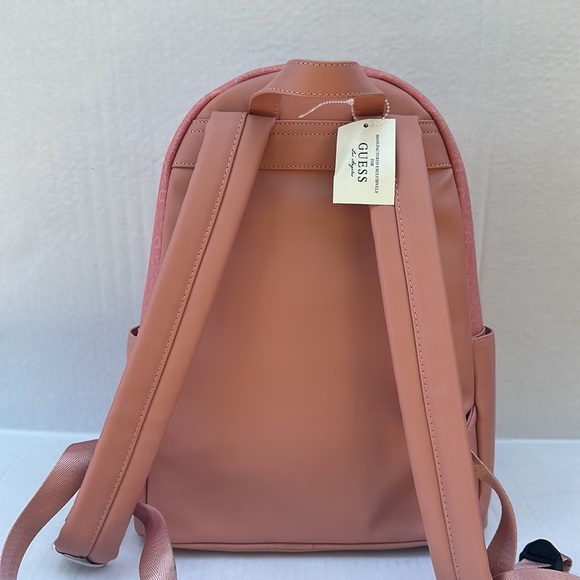 New GUESS Ella Faux Leather Backpack - Picture 7 of 9